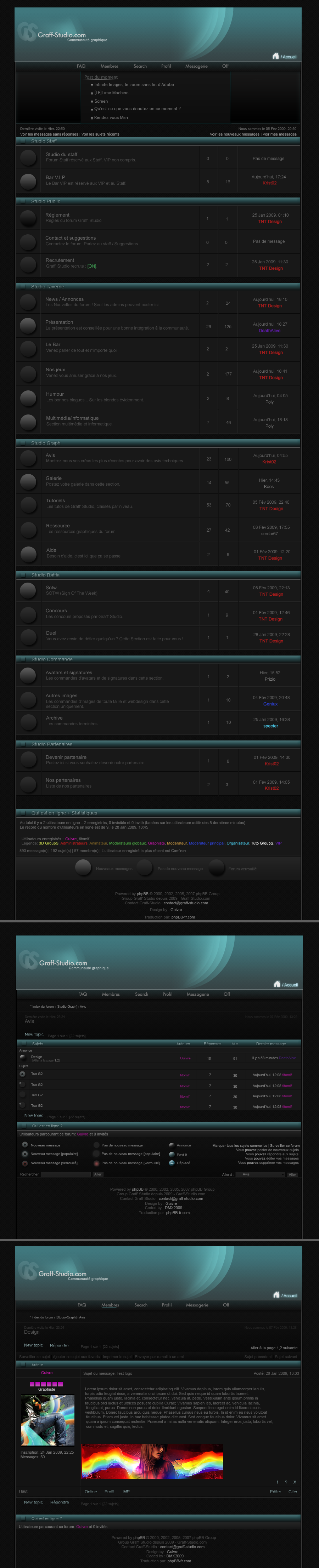 Graff' Studio V2 - phpbb3