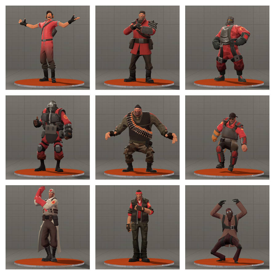Custom RED Paramilitary Outfits by TacticalCTUBlak on DeviantArt