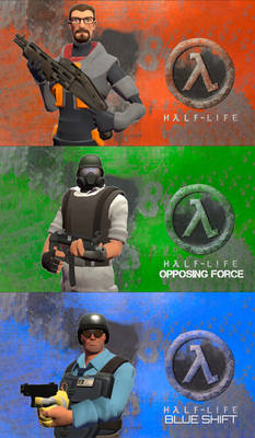 Half Life Black Mesa Trilogy (TF2 Ver.)