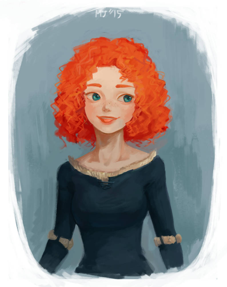 Bob Cut Merida by KimGoma on DeviantArt
