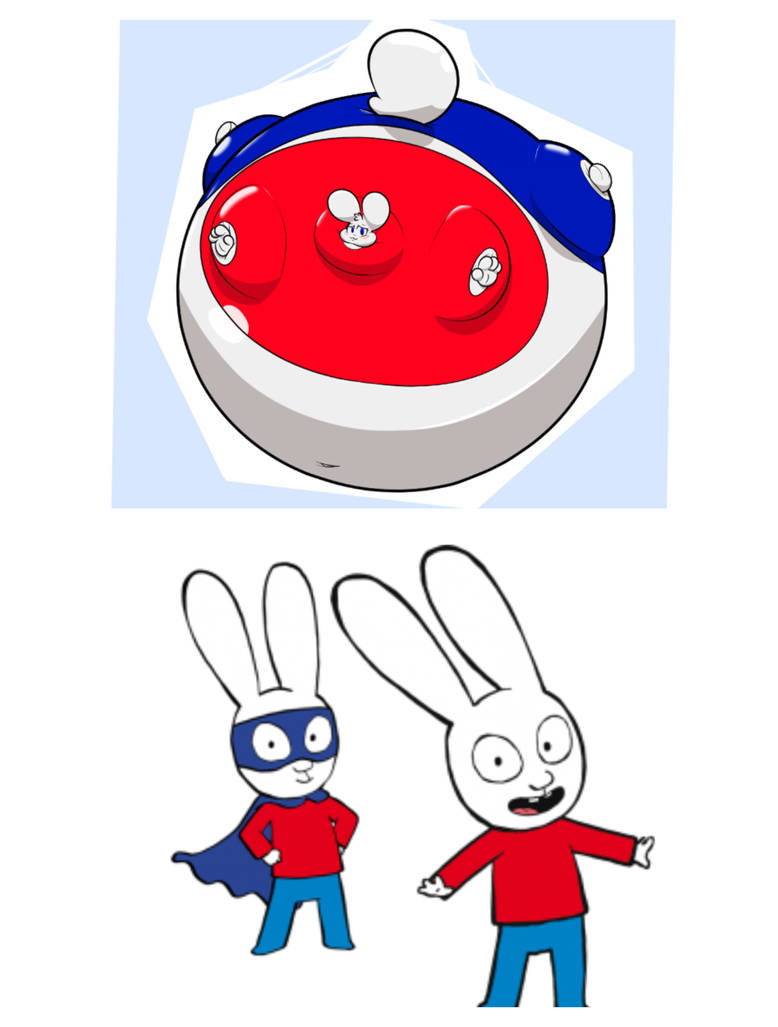 Simon The Rabbit, Tv Star! | Super Rabbit and Captain Rabbit – BQAAQ