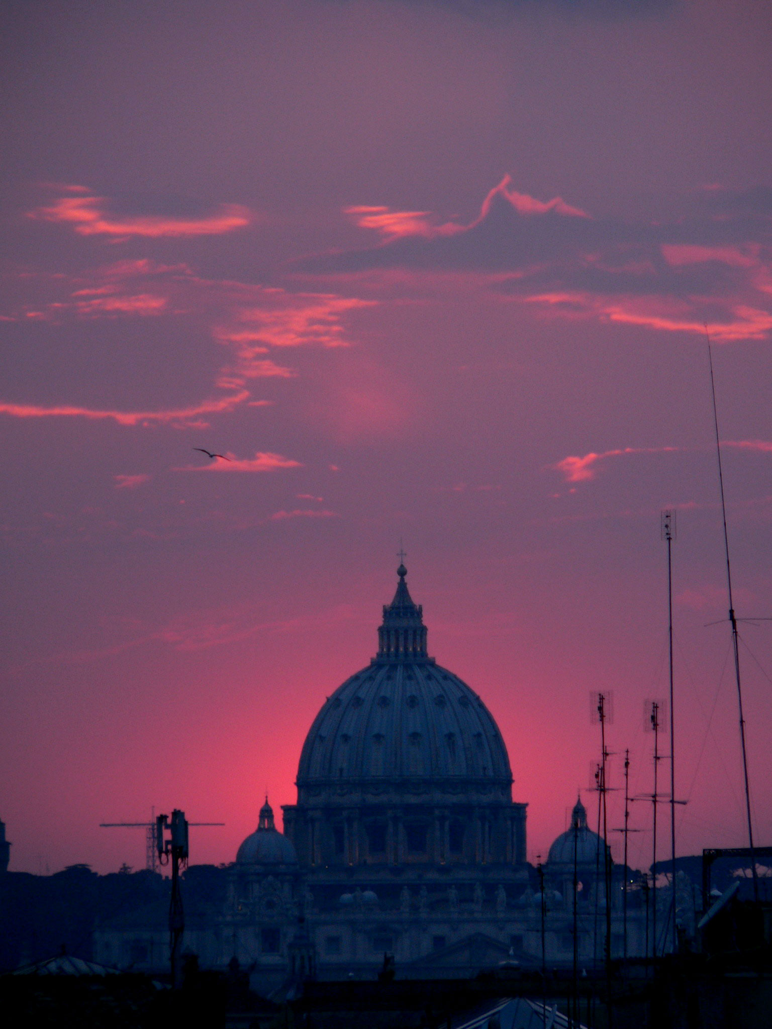 PXN sunset in ROMA