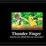 Thunder Finger meme