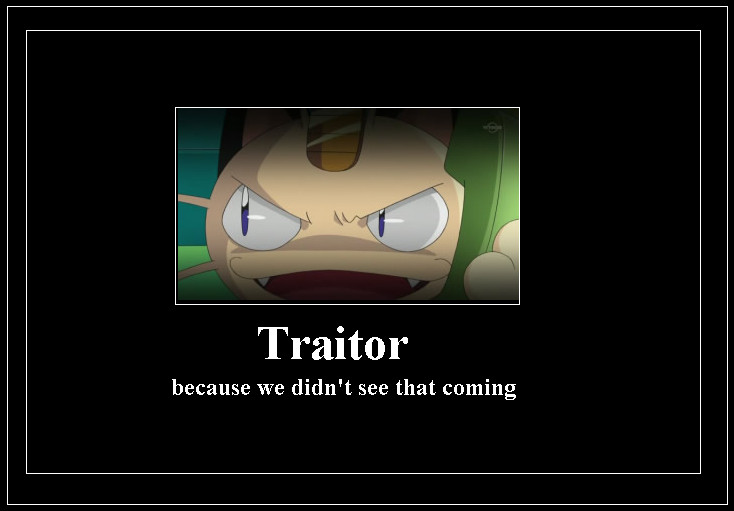 Traitor Meme by 42Dannybob