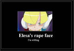 Elesa's Rape Face Meme