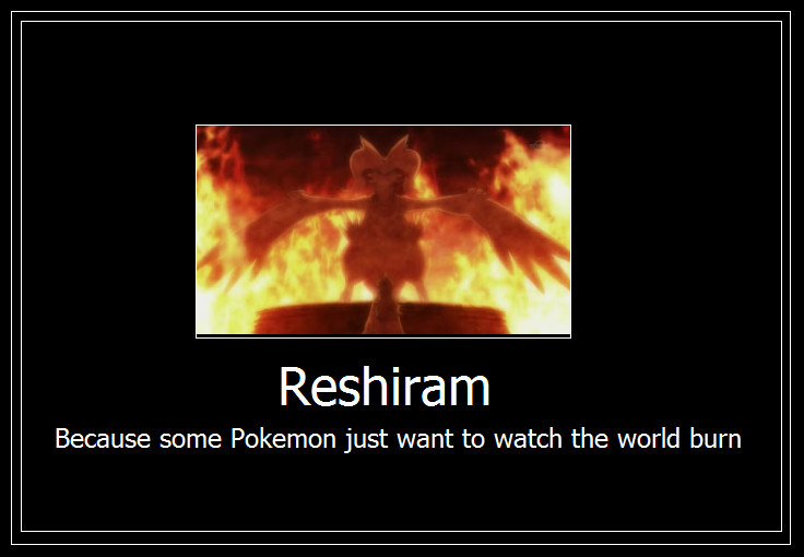 Reshiram Burn Meme