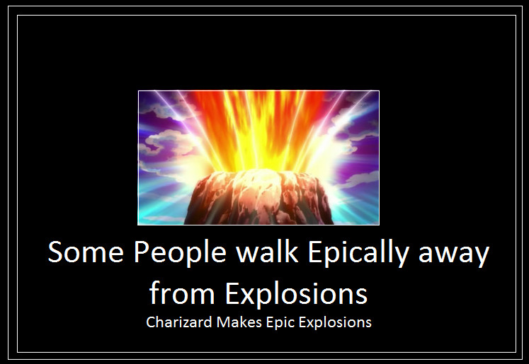 Walking Away From Explosion Meme