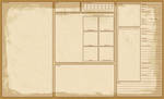 Reference Sheet Template by KazzantiChaos