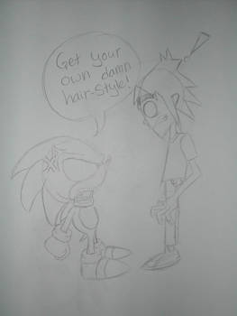 Sonic meets 2D ._.