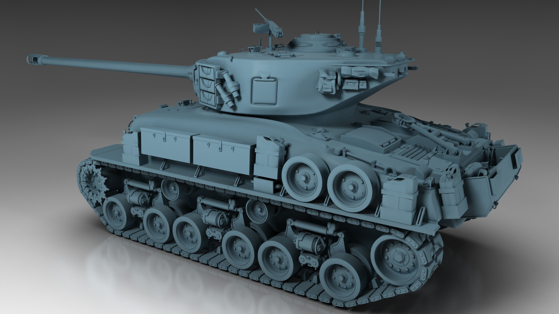 Sherman Tank M-51