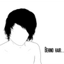 Emo: Behind hair... nothing