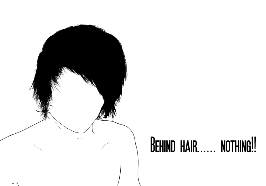 Emo: Behind hair... nothing by iTop-edition on DeviantArt Emo: Behind hair... nothing by iTop-edition on DeviantArt