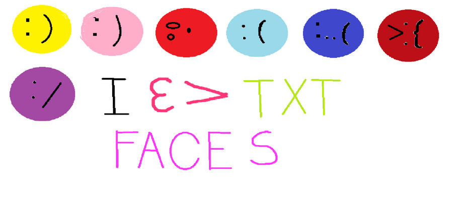 Texting Faces by pbaez on DeviantArt