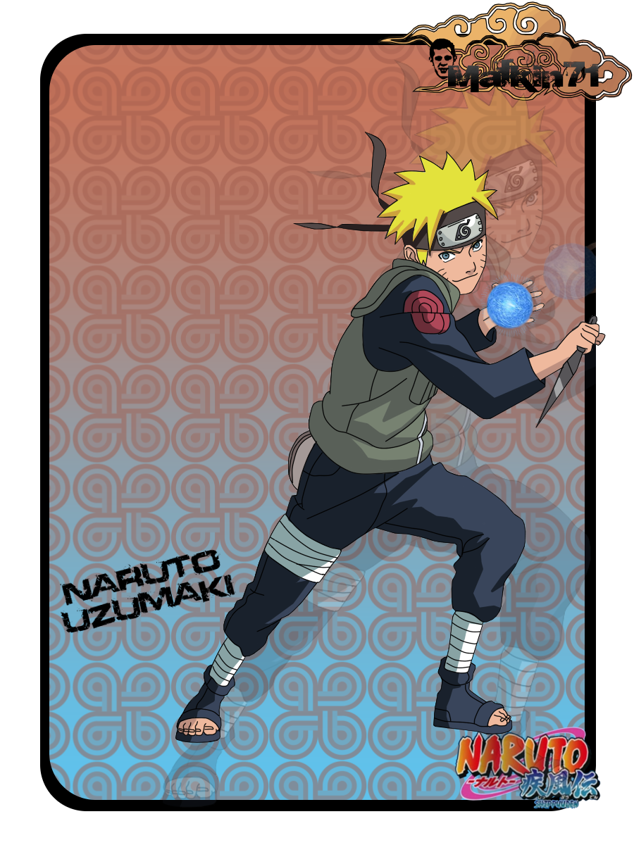 Naruto Uzumaki (Jounin) png. by cobeeking on DeviantArt