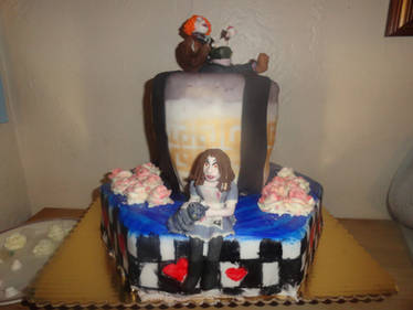 Alice in Wonderland Cake