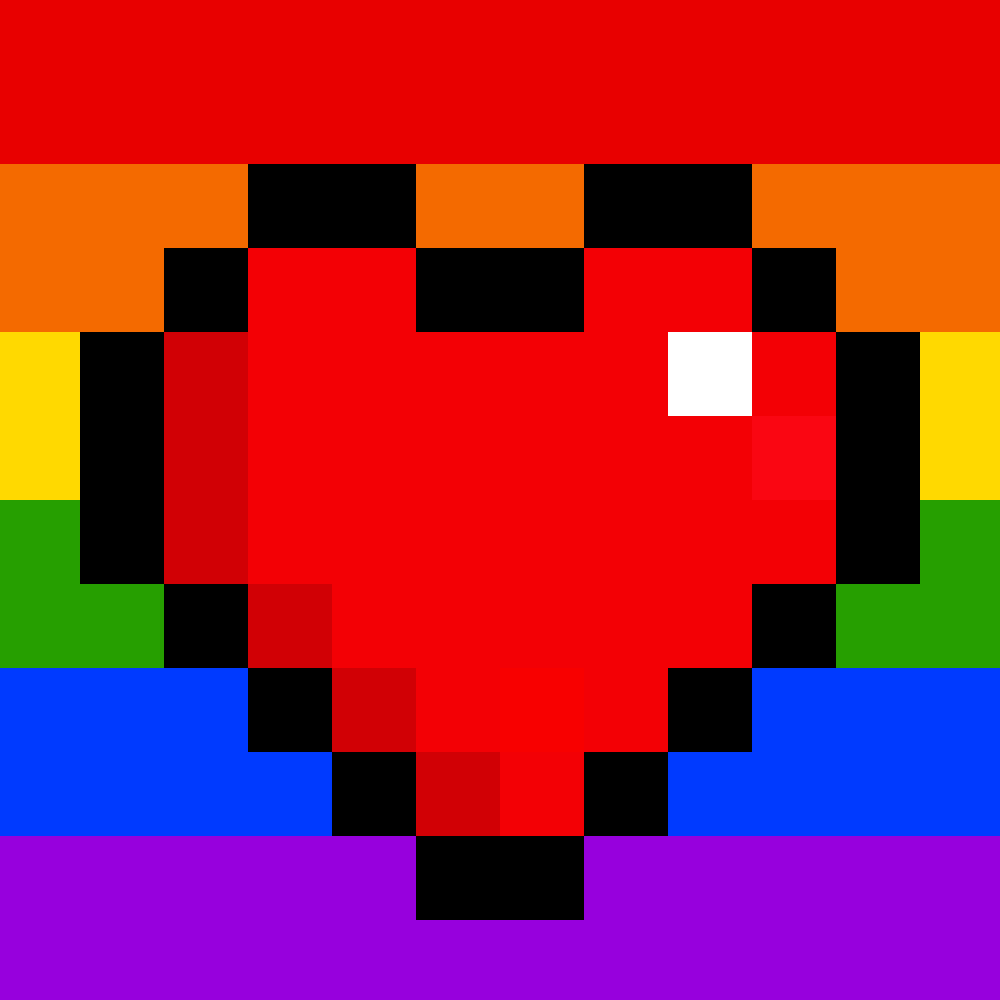 Prideheart (Pixelart 32x32) by realyukine on DeviantArt