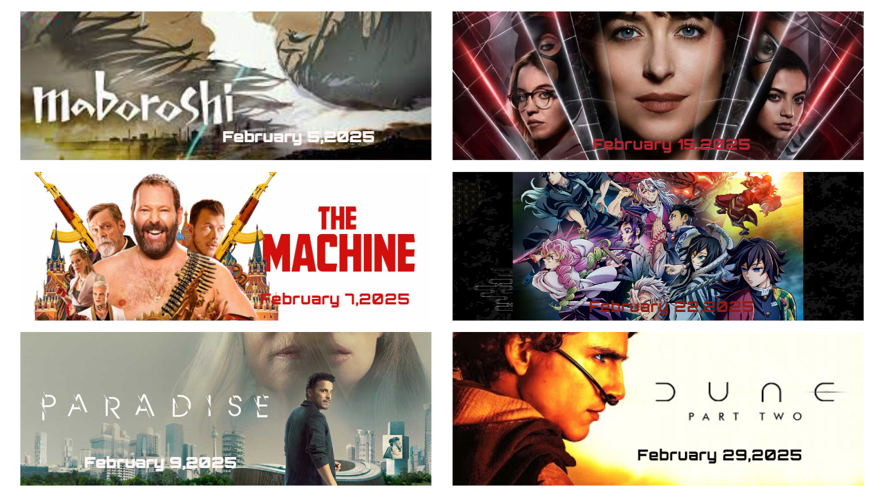 February 2025 Anime Calendar