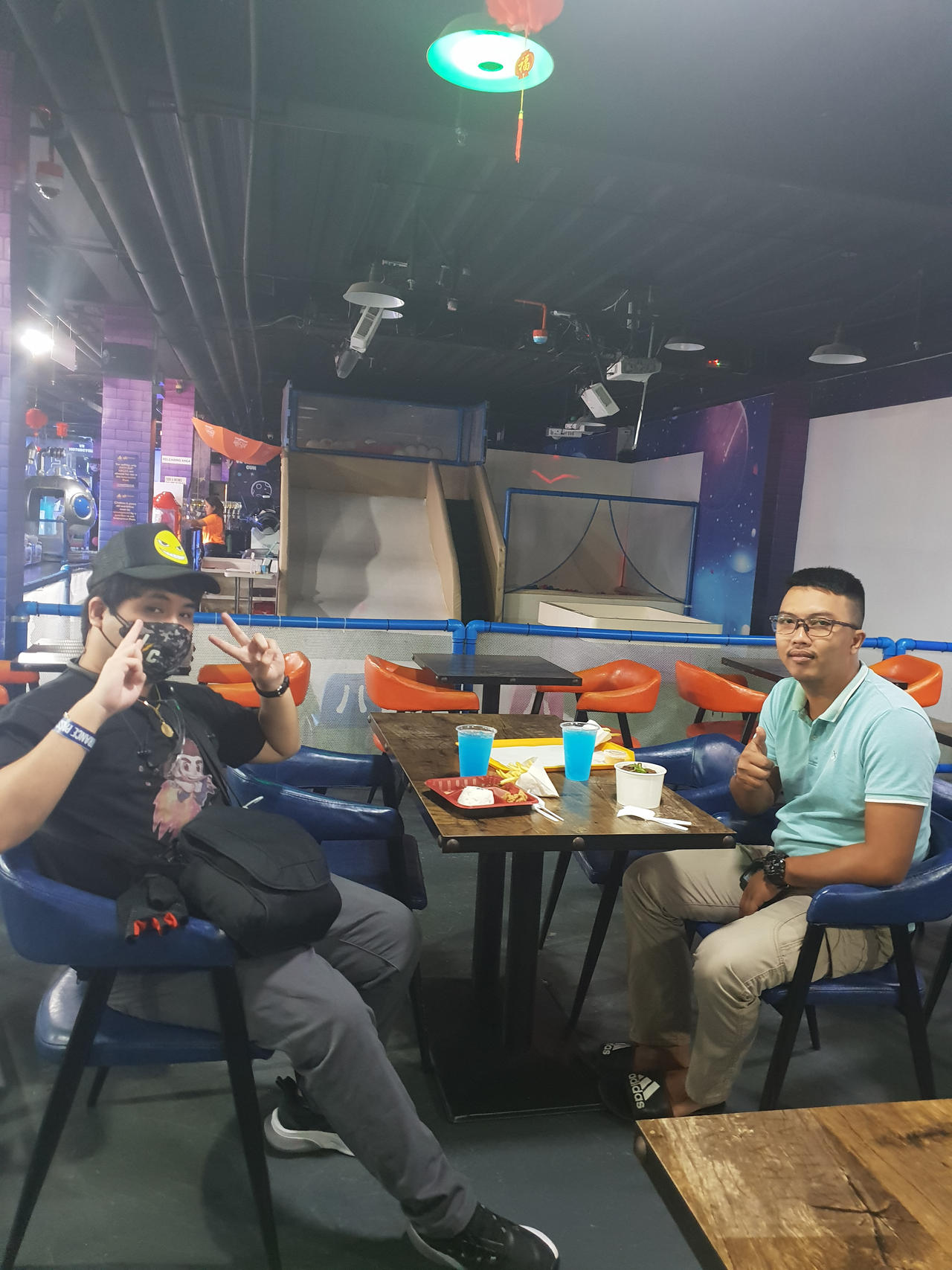 Eating at Sploop before Cosplay Couple and Trio 3 by MERCENARYADRIEHL ...