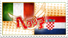 Hetalia ItaCroa Stamp