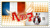 Hetalia FraRagu Stamp