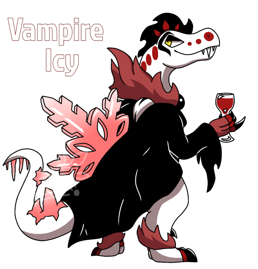 Ice Vampire Vampire!Icy by IcyRaptor on DeviantArt