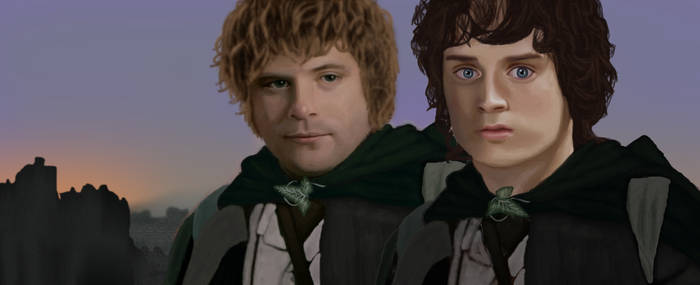 Sam and Frodo