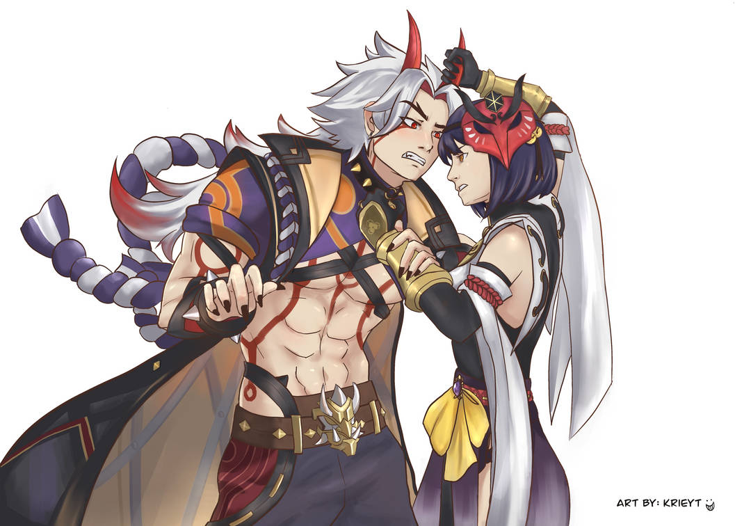 Itto X Sara By Krieyt On Deviantart Itto X Sara By Krieyt On Deviantart