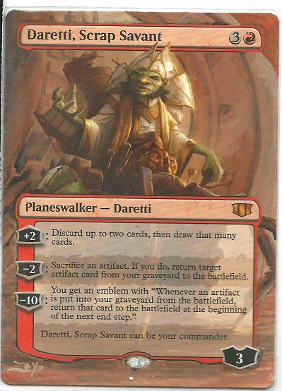 mtg daretti commander deck Ultra Pro Magic The Gathering - 120 Protector Sleeves V1 If you do Mtg Full EDH Deck -