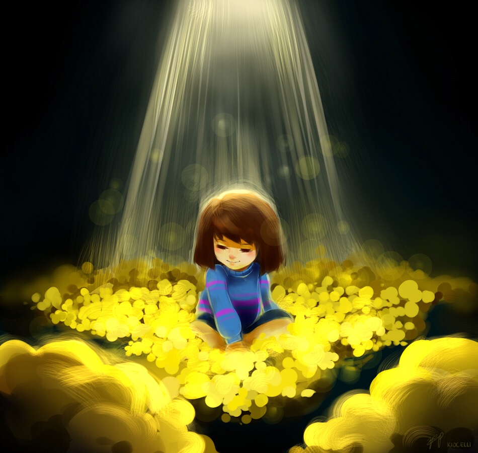 Bed Of Golden Flowers By Kiocelli On Deviantart Bed Of Golden Flowers By Kiocelli On Deviantart
