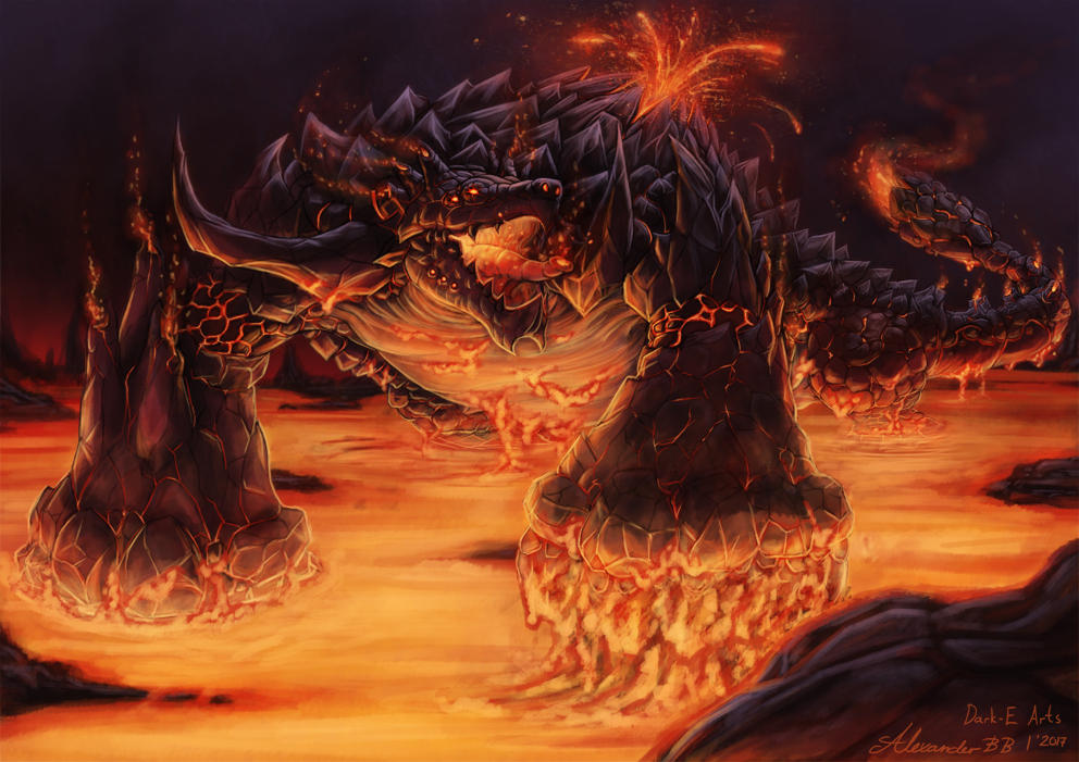 Magma Snapping Turtle by Dark-Emissary on DeviantArt