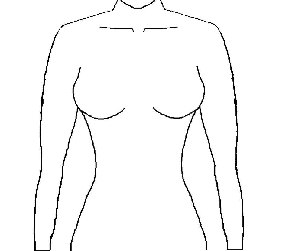 Deviantart Female Template adult female torso template by Jessicapilot901 on DeviantArt