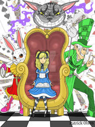 Alice In Wonderland Progress colors