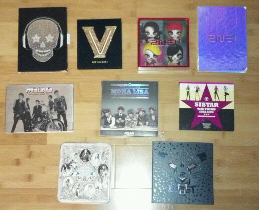 My K-Pop Collection So Far