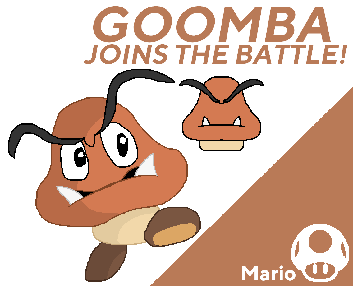 Goomba Oc Deviantart Goomba joins the battle! by DaXeGaNa on DeviantArt