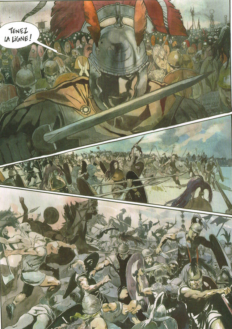 The Gallic War book 1, page 13 by VincentPompetti