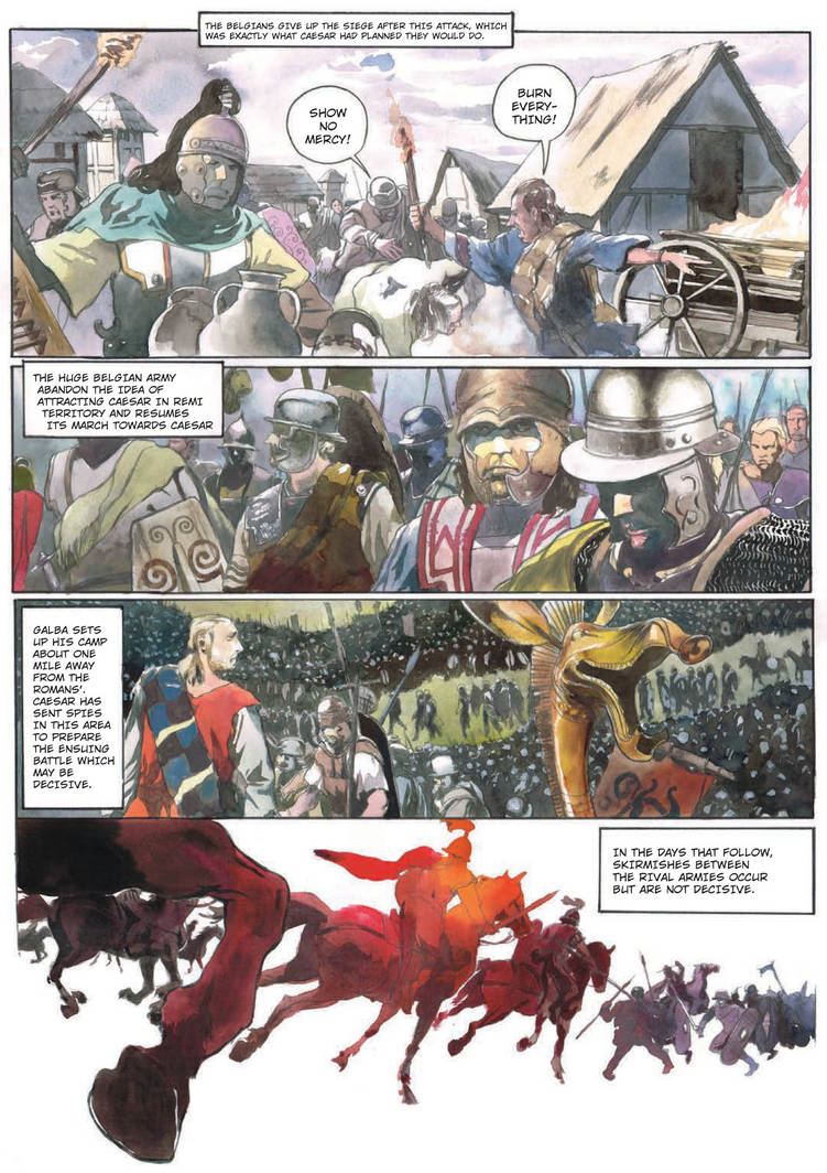 The Gallic War page 39, english preview by VincentPompetti
