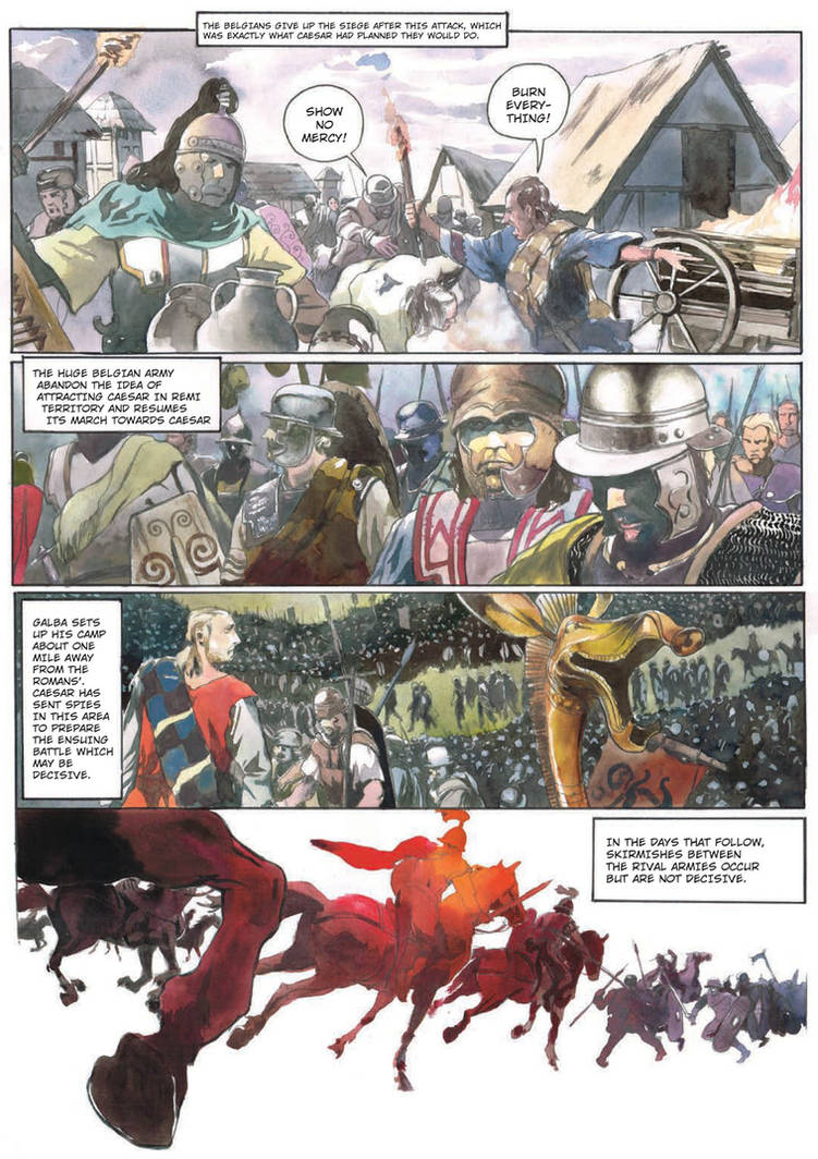 The Gallic War page 39, english preview by VincentPompetti The Gallic War page 39, english preview by VincentPompetti
