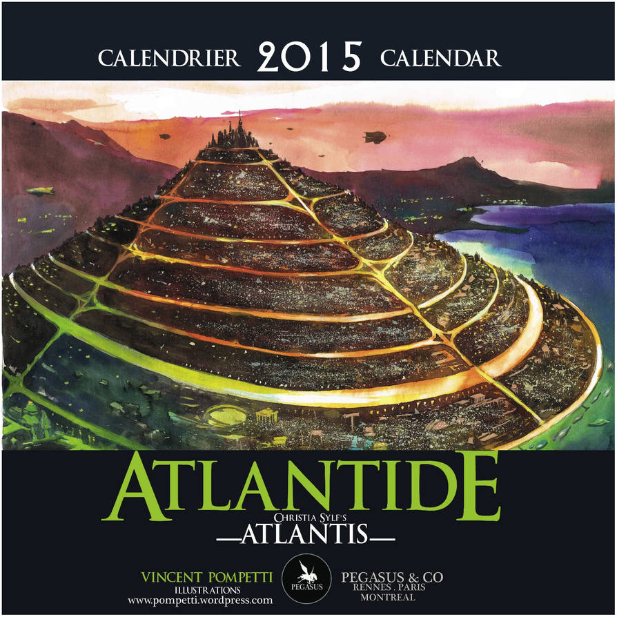 Atlantis 2015 Calendar by VincentPompetti on DeviantArt