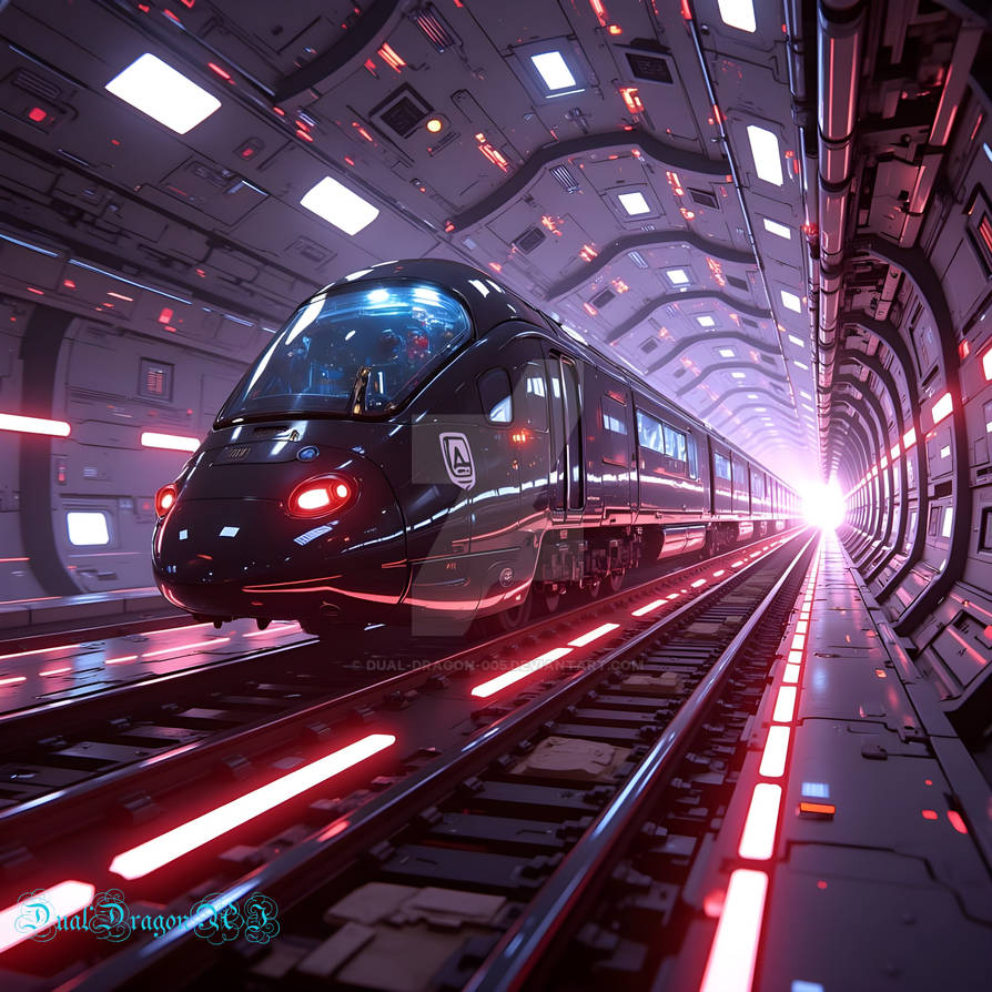 Intergalactic Train by Dual-Dragon-005 on DeviantArt