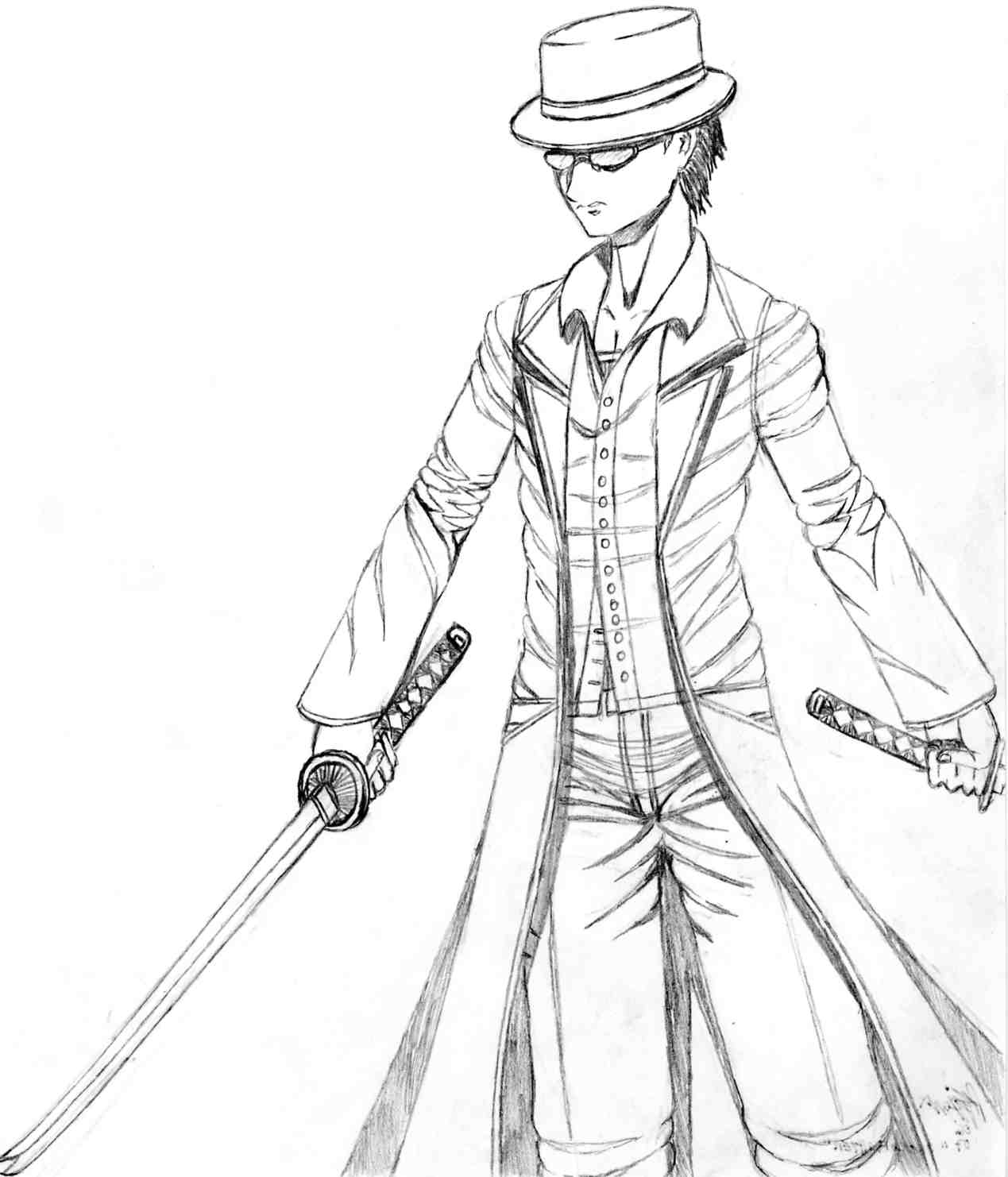 Gangster-Mobster Swordsman