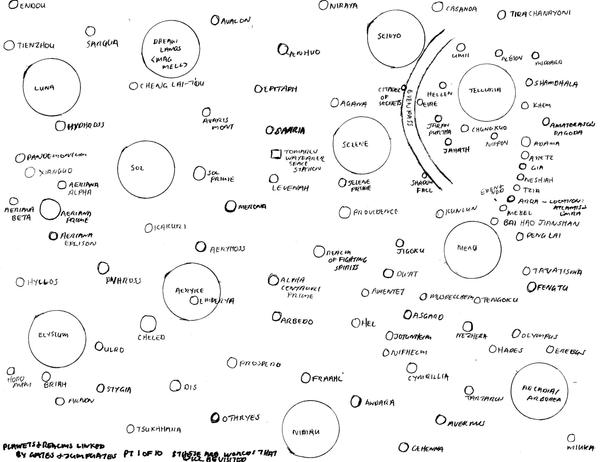 Prelim Map of Saga Universe