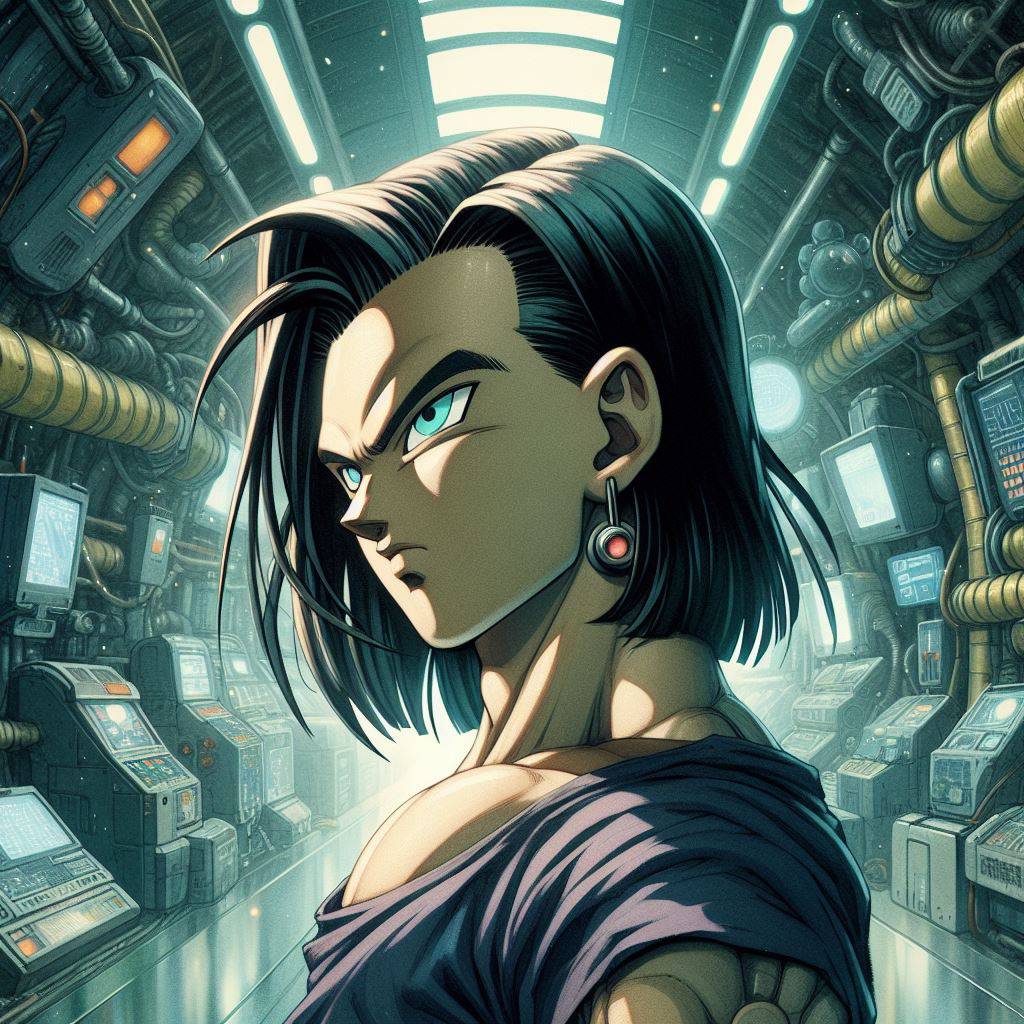 Dragon ball android 17 by SupremeWesker on DeviantArt