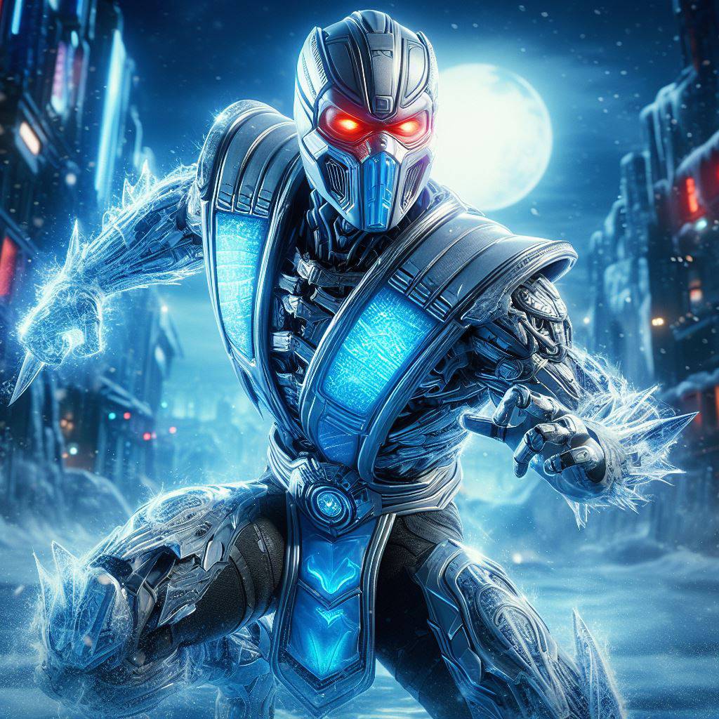 Sub Zero Digital Cyber sub zero fan art by SupremeWesker on DeviantArt