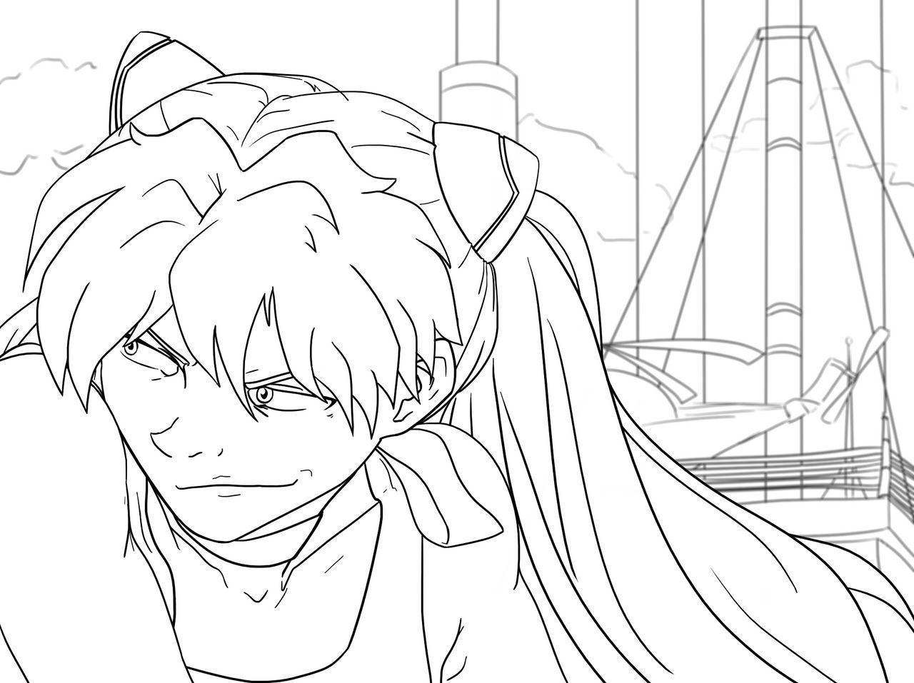 Asuka redraw challenge - lines