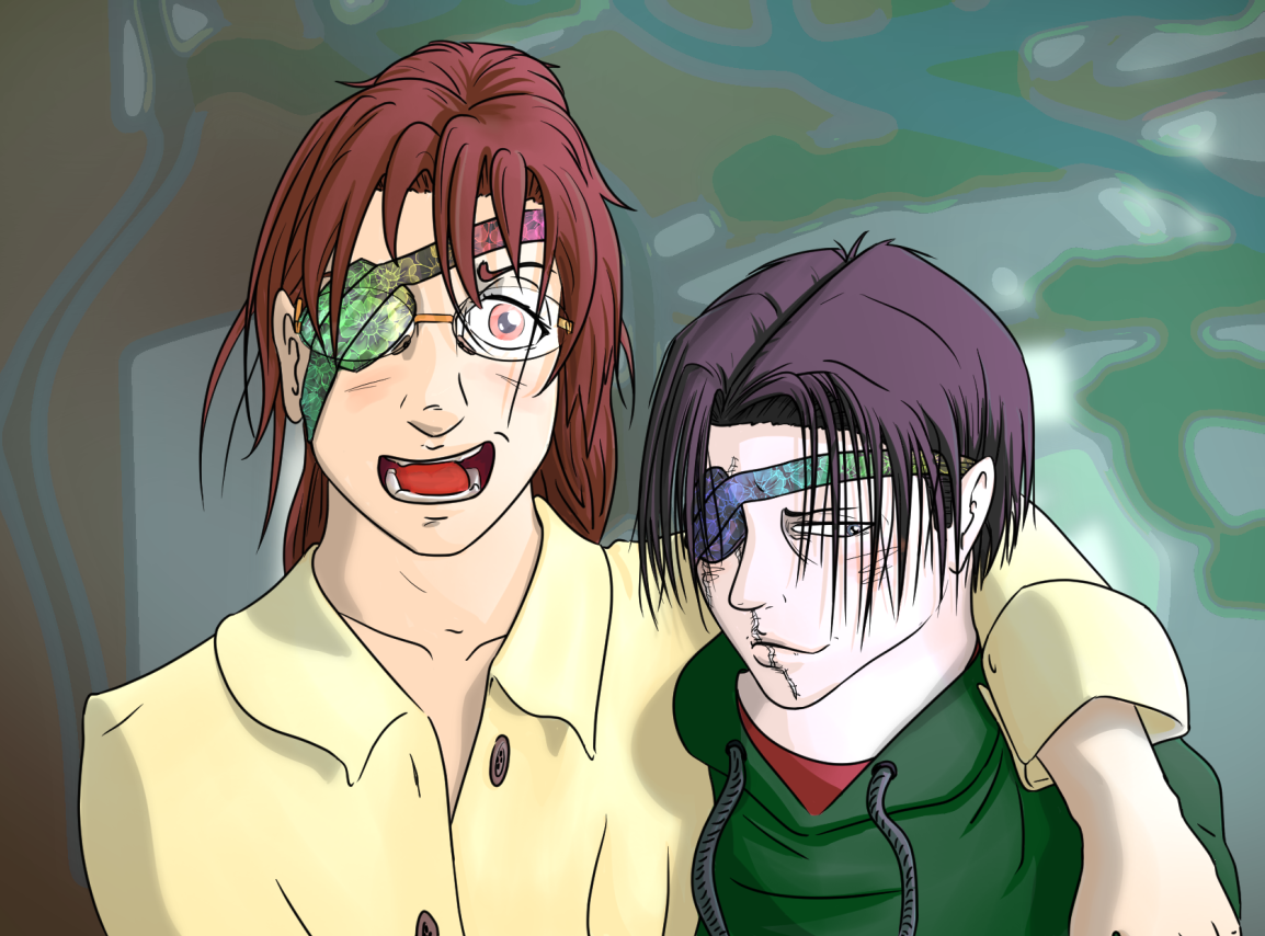 Patched Hange and Levi