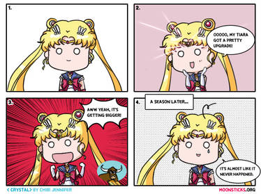 Sailor Moon Crystal Comic: Moon Tiara... Power Up!