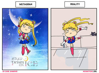 Sailor Moon on Ice: Instagram vs Reality