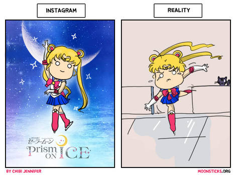 Sailor Moon on Ice: Instagram vs Reality