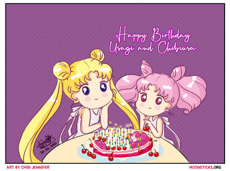 Happy Birthday Usagi and Chibiusa