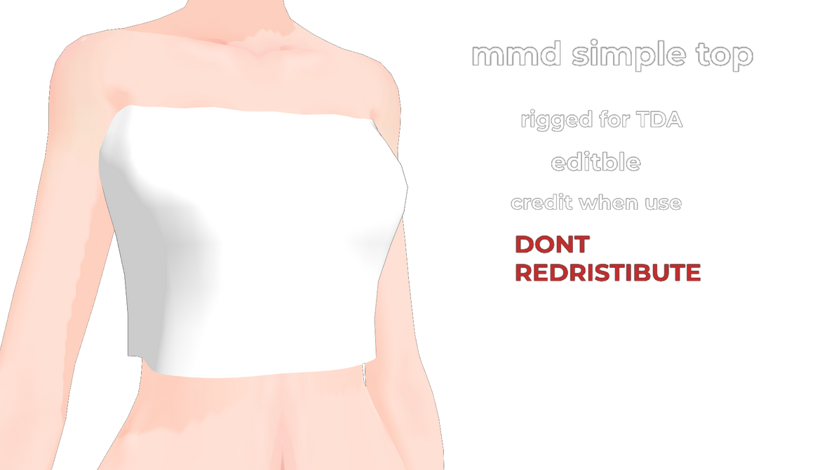 MMD simple tda top (DL) by Talapinkart on DeviantArt